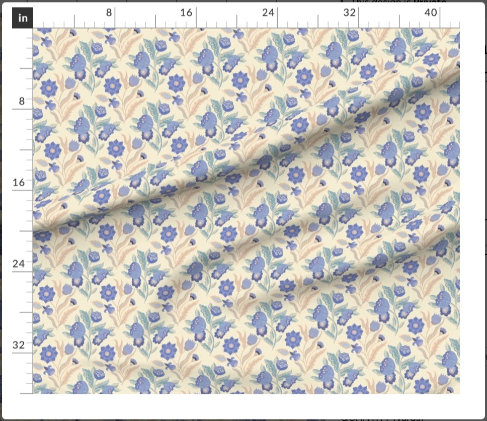 Eglantine Tangle Fabric