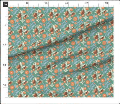 Eglantine Tangle Fabric
