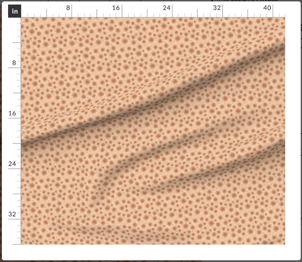 Sunflare Scatter Fabric