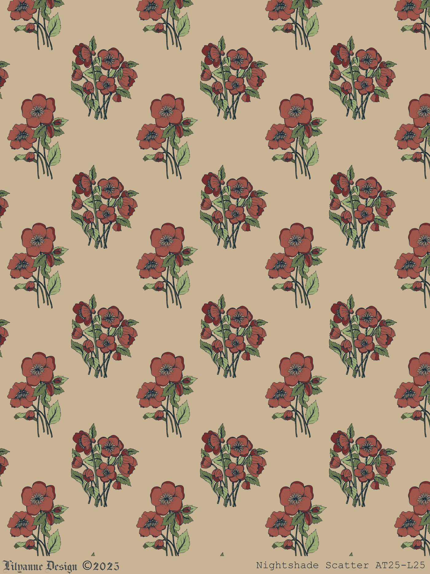 Botanica Obscura - Bespoke Patterned Paper Pack