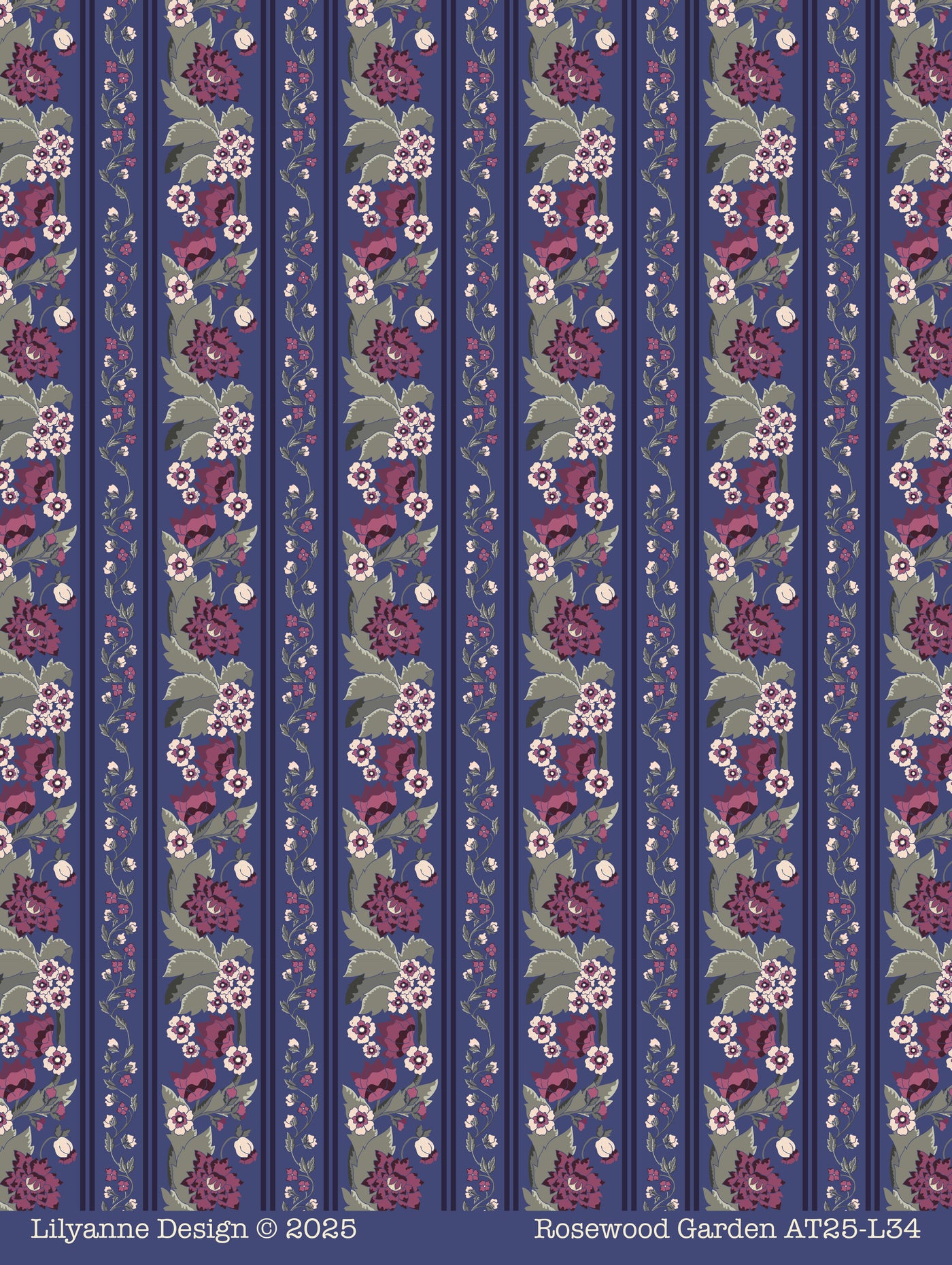 Twilight Botanica - Bespoke Patterned Paper Pack