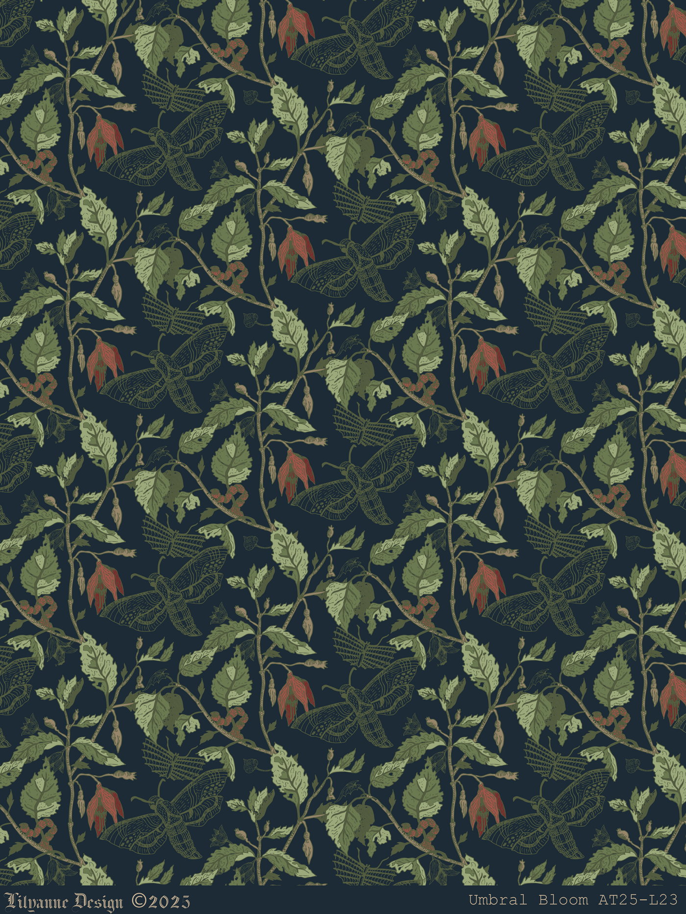 Botanica Obscura - Bespoke Patterned Paper Pack