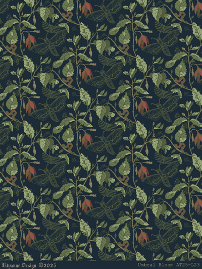Botanica Obscura - Bespoke Patterned Paper Pack