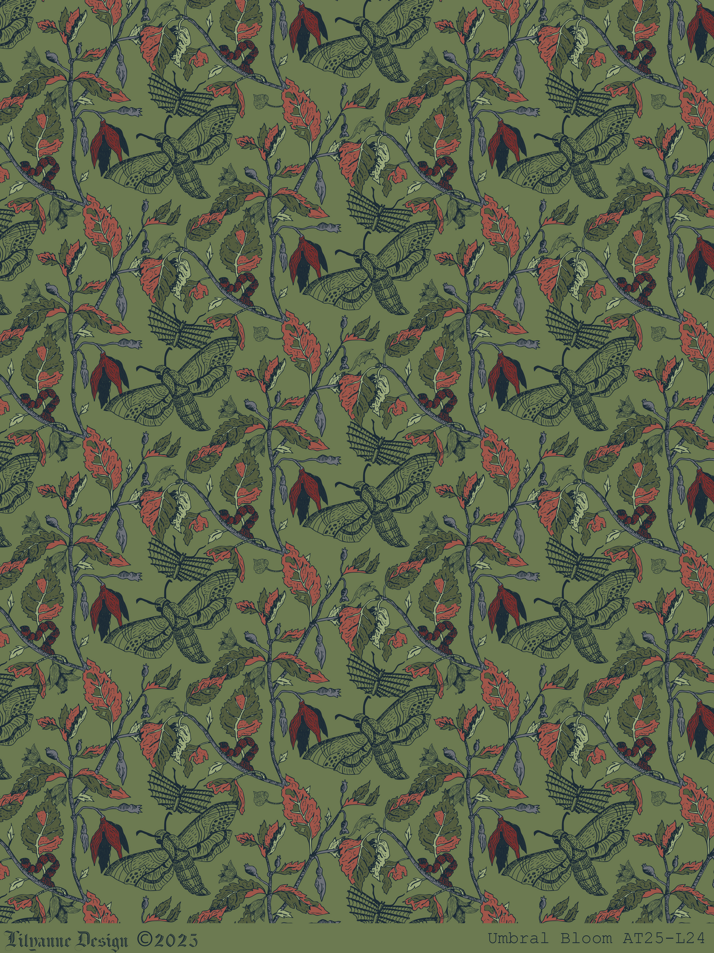 Botanica Obscura - Bespoke Patterned Paper Pack