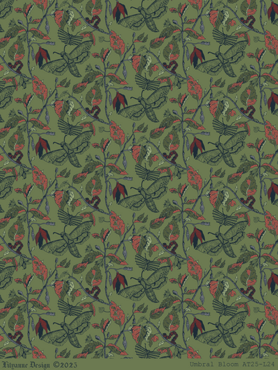 Botanica Obscura - Bespoke Patterned Paper Pack