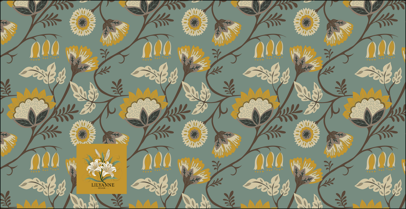 Verdure Blooms - Pack of 10 Greeting Cards