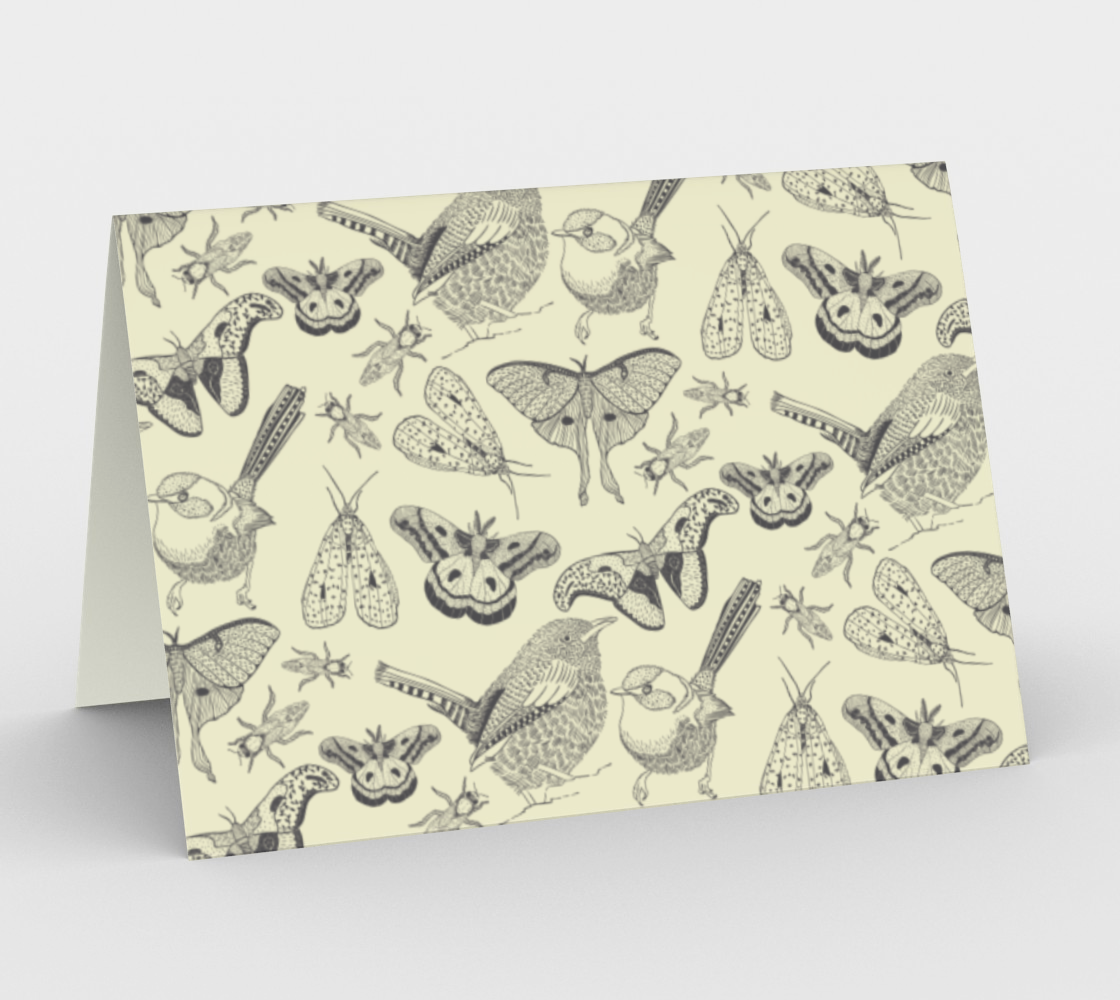 Garden Keepers in Black Card