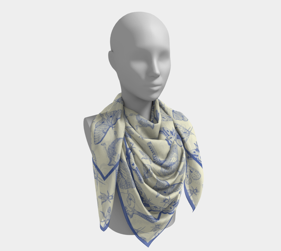 Garden Keepers in Blue Bandana
