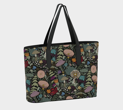 Forest Floor Vegan Leather Tote