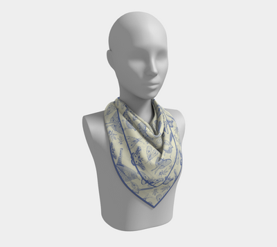 Garden Keepers in Blue Bandana