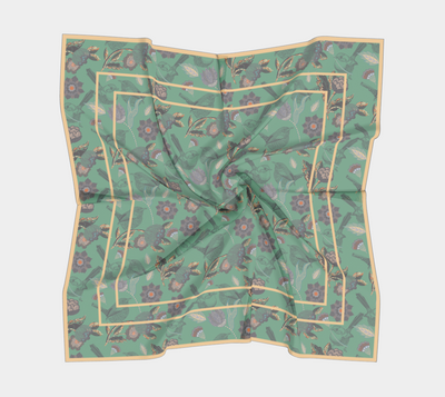 Meadow Song in Green Bandana