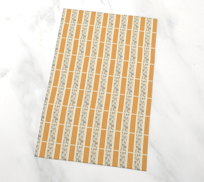 Sunstripe in Yellow Tea Towel