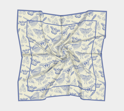 Garden Keepers in Blue Bandana