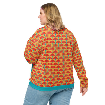 Lotus Unisex Bomber Jacket