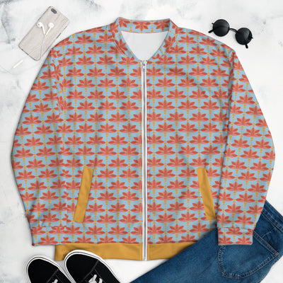 Lotus Unisex Bomber Jacket