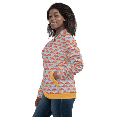 Lotus Unisex Bomber Jacket