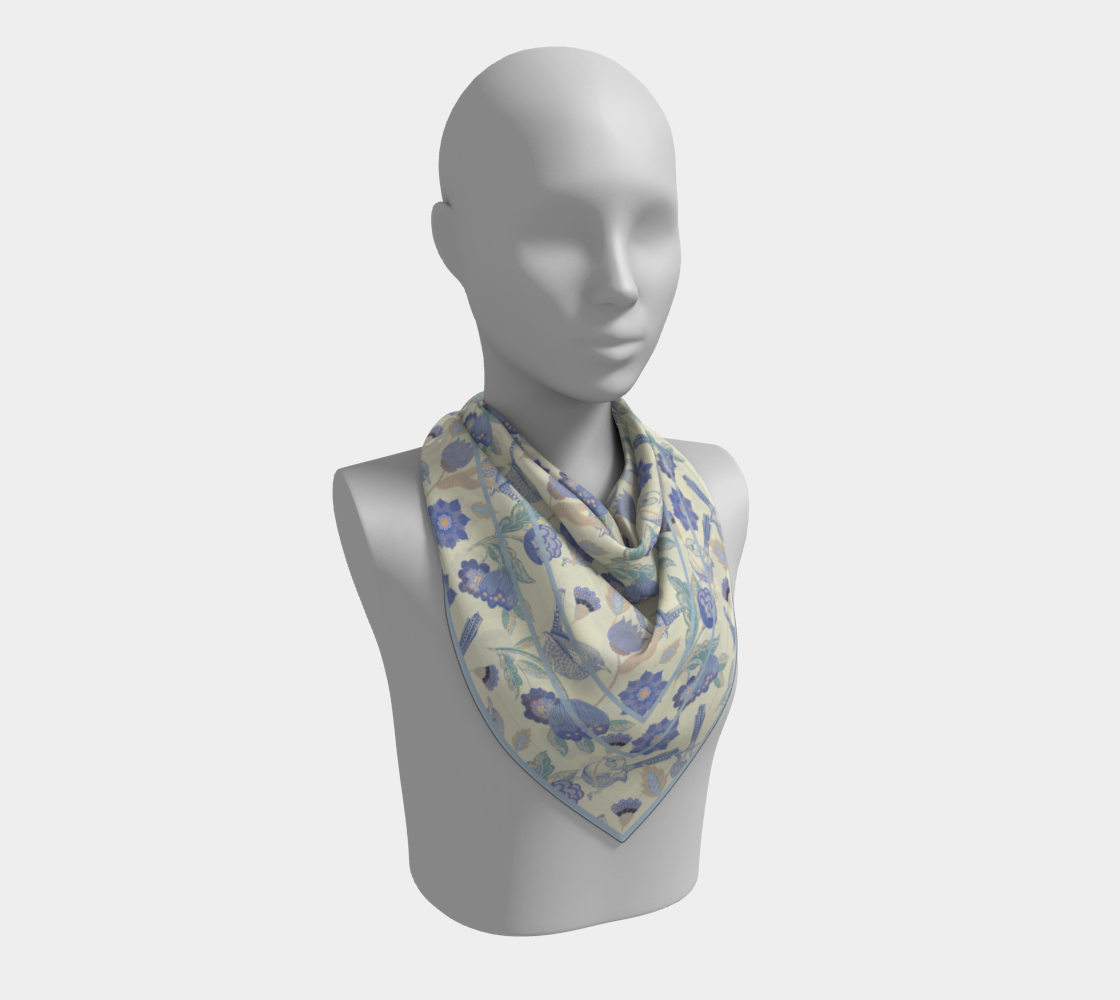 Meadow Song in Cream Bandana
