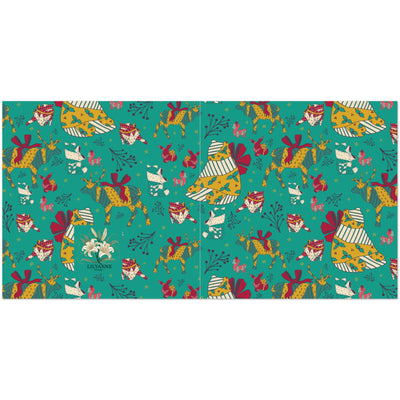 All Wrapped Up - Pack of 10 Holiday Greeting Cards