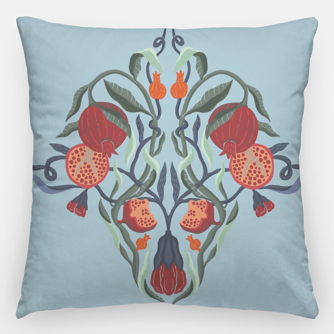 Pomegranates Artisan Pillow Case 24 Inch