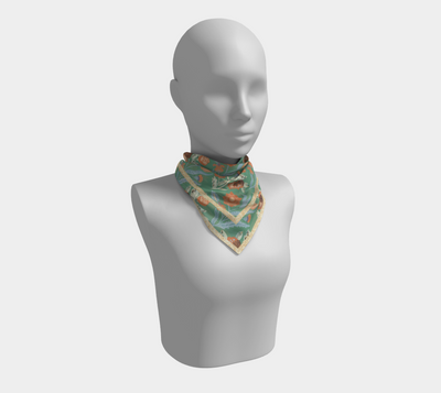 Eglantine Tangle in Green Bandana