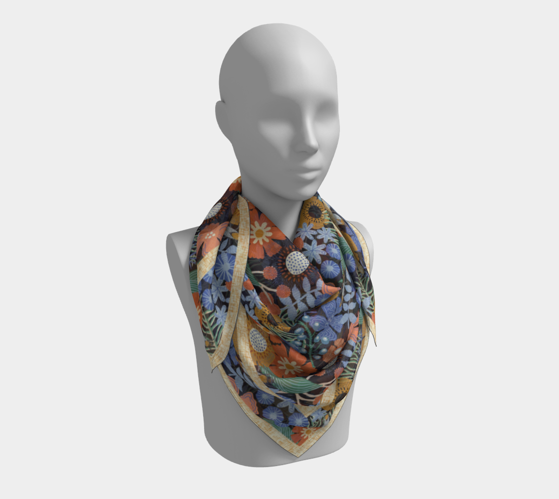 Canopy in Black Bandana