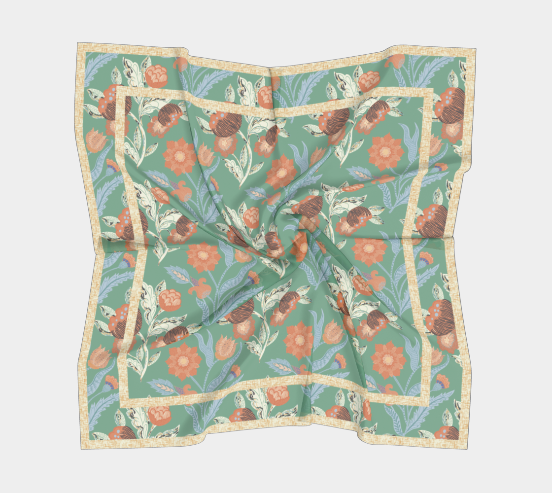 Eglantine Tangle in Green Bandana