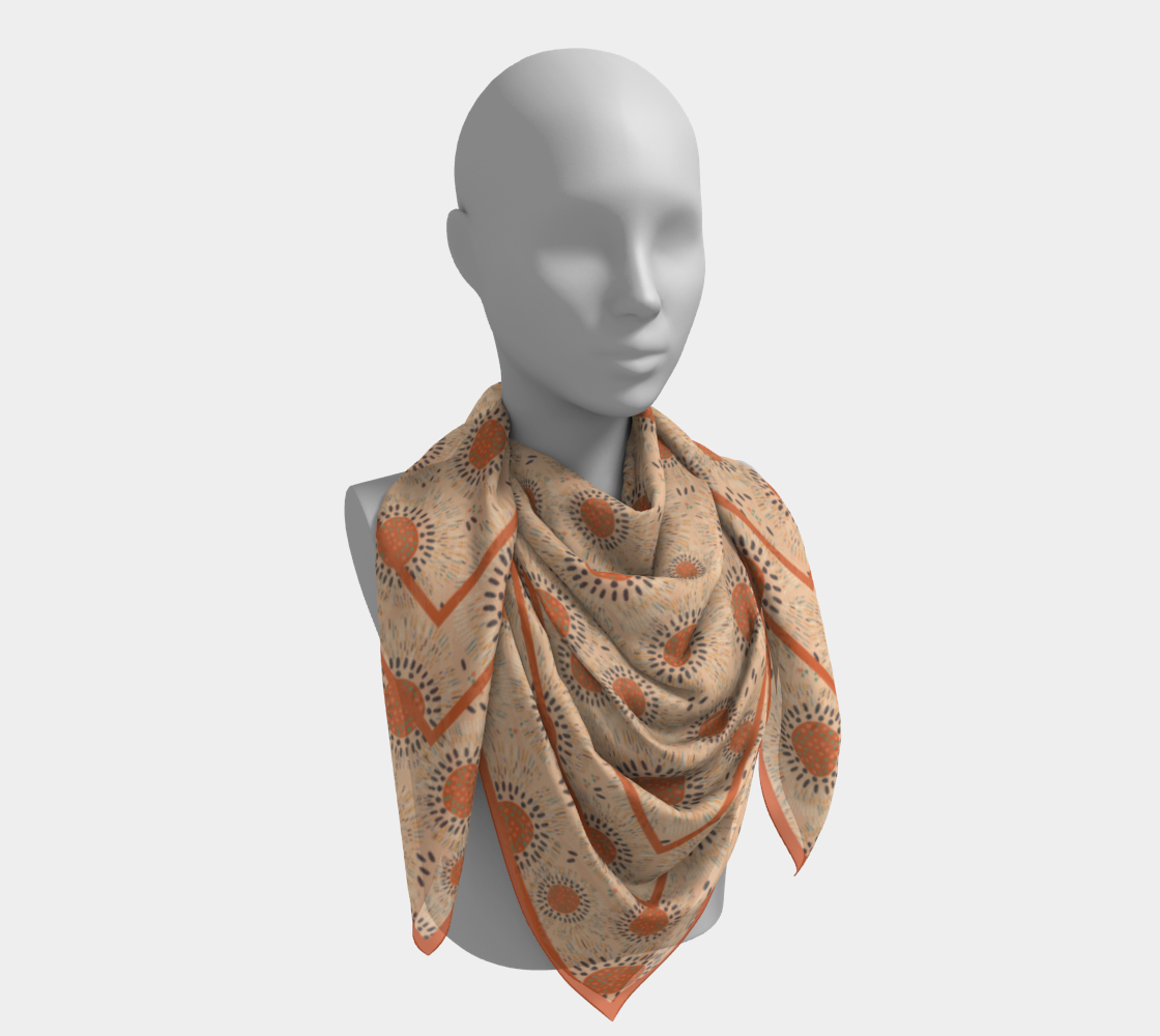 Sunflare in Orange Bandana