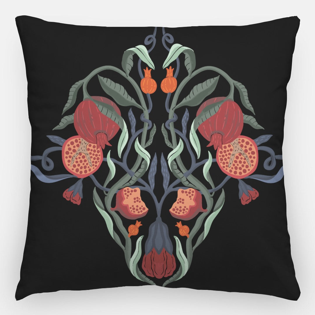 Pomegranates Artisan Pillow Case 24 Inch