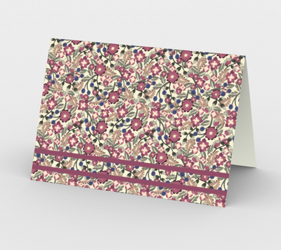 Berry Bramble Notecard Set – Set of 3 with Envelopes