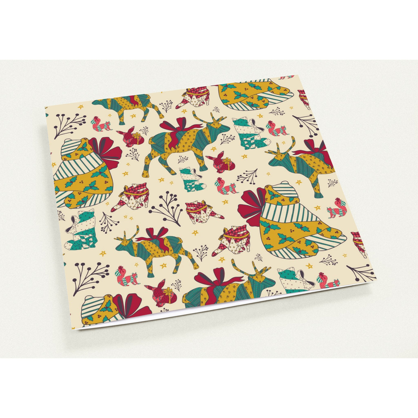 All Wrapped Up - Pack of 10 Holiday Greeting Cards