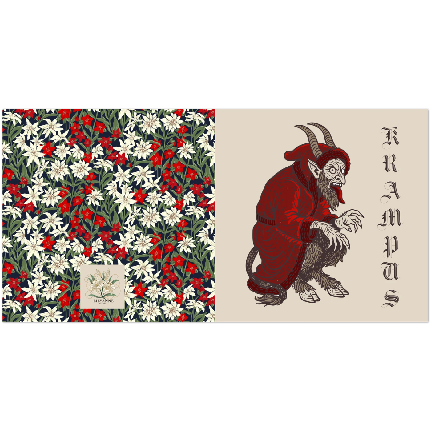Krampusnacht Collection - Pack of 10 Greeting Cards