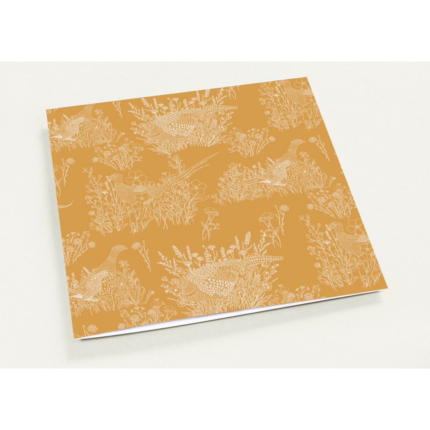 Pheasants & Wildflowers - Pack of 10 Greeting Cards