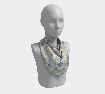Eglantine Tangle in Cream Bandana