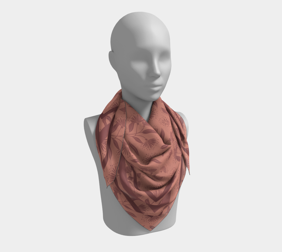 Wildflower Scarf in Pink