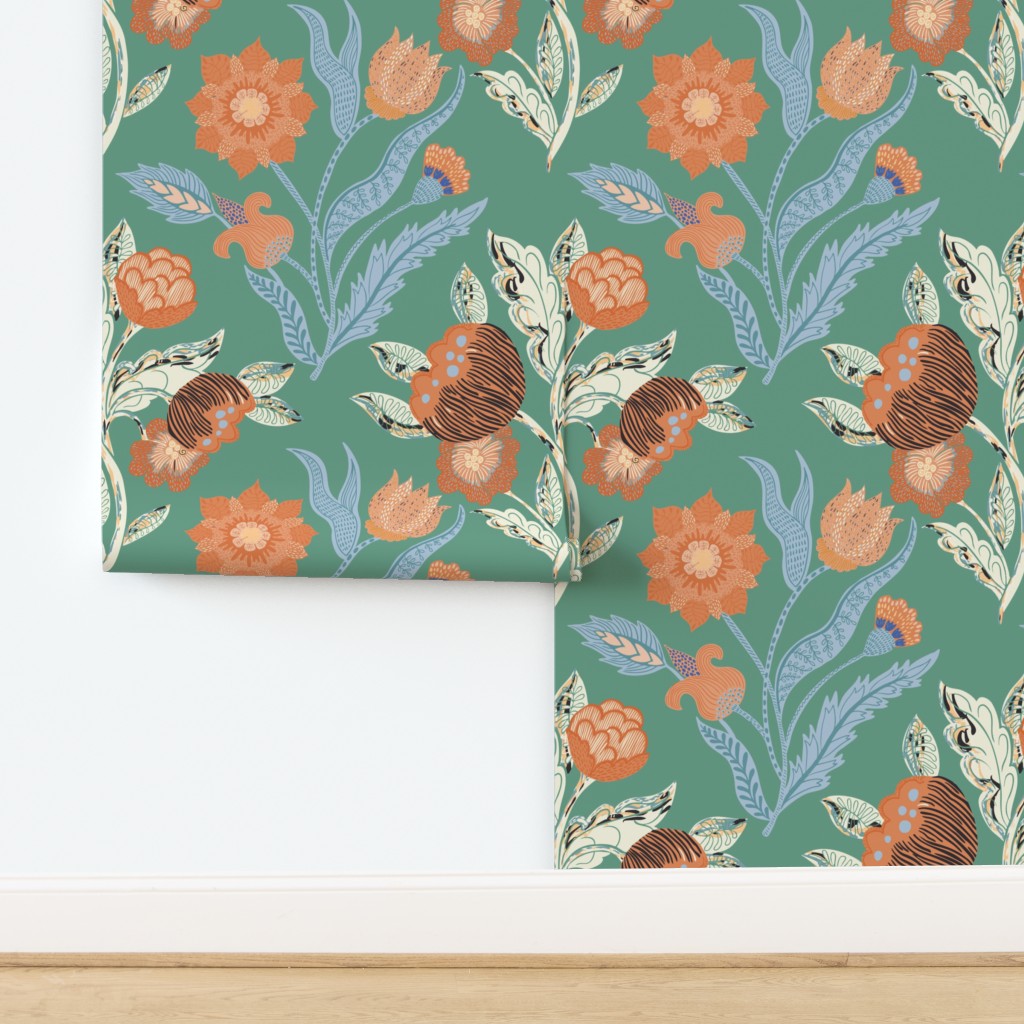 Eglantine Tangle Wallpaper