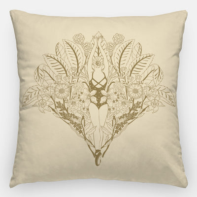 Ballerina in the Garden Pillow Case 24 Inch