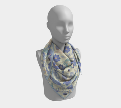Meadow Song in Cream Bandana
