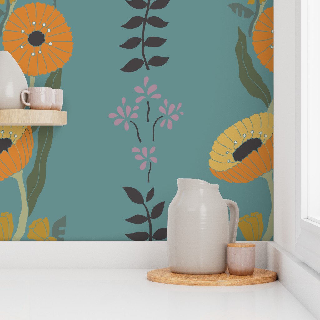 Meadowvine Wallpaper
