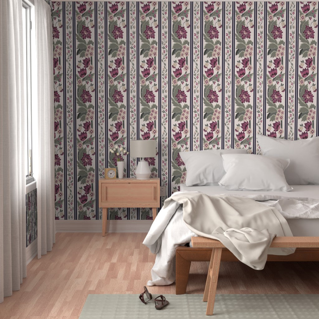 Rosewood Garden Wallpaper