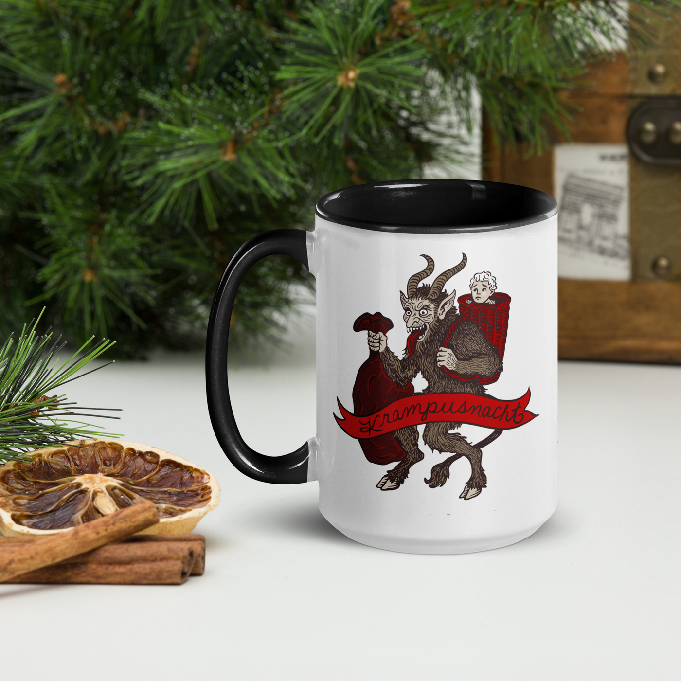 Krampusnacht Ceramic Mug – 15 oz