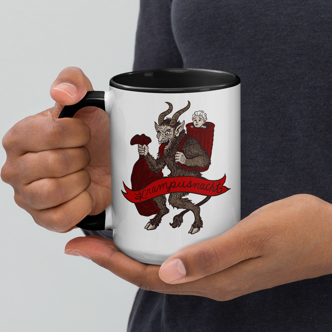 Krampusnacht Ceramic Mug – 15 oz